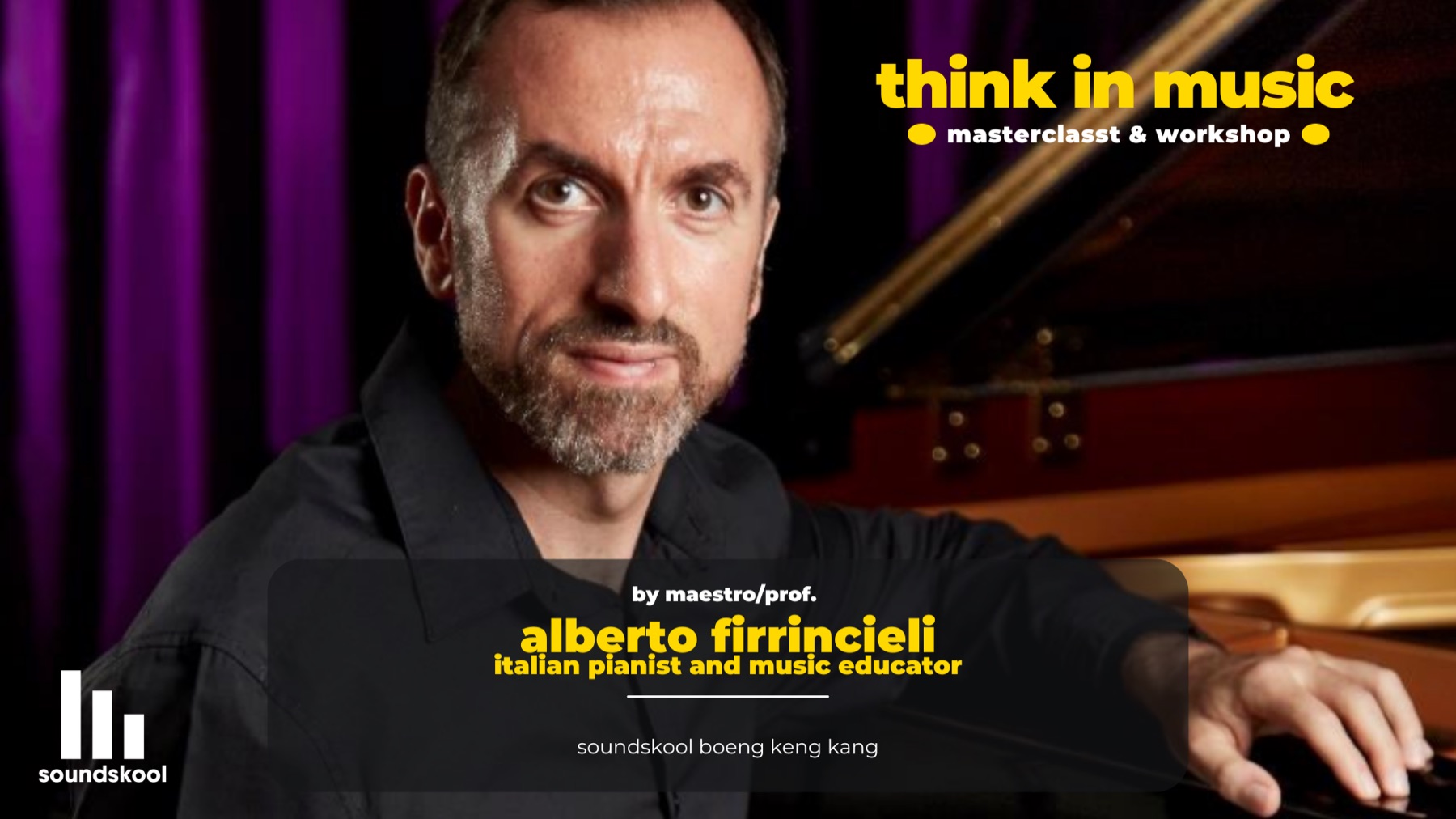 'Think in Music' – Paino Masterclass & Workshop