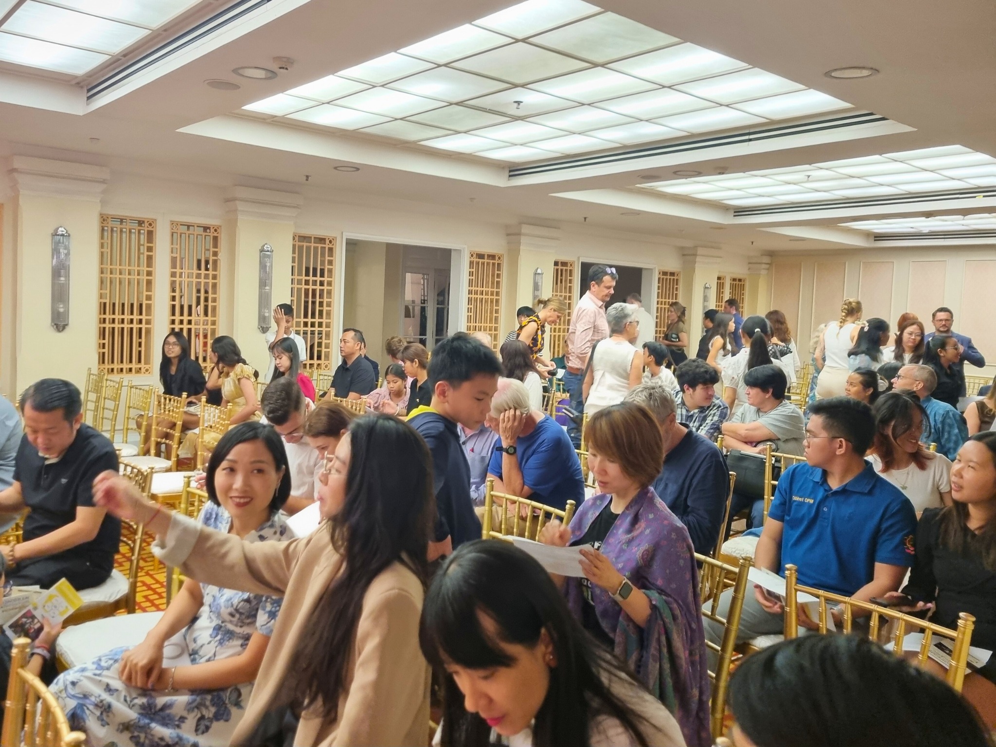 Musicians during the classical concert series
