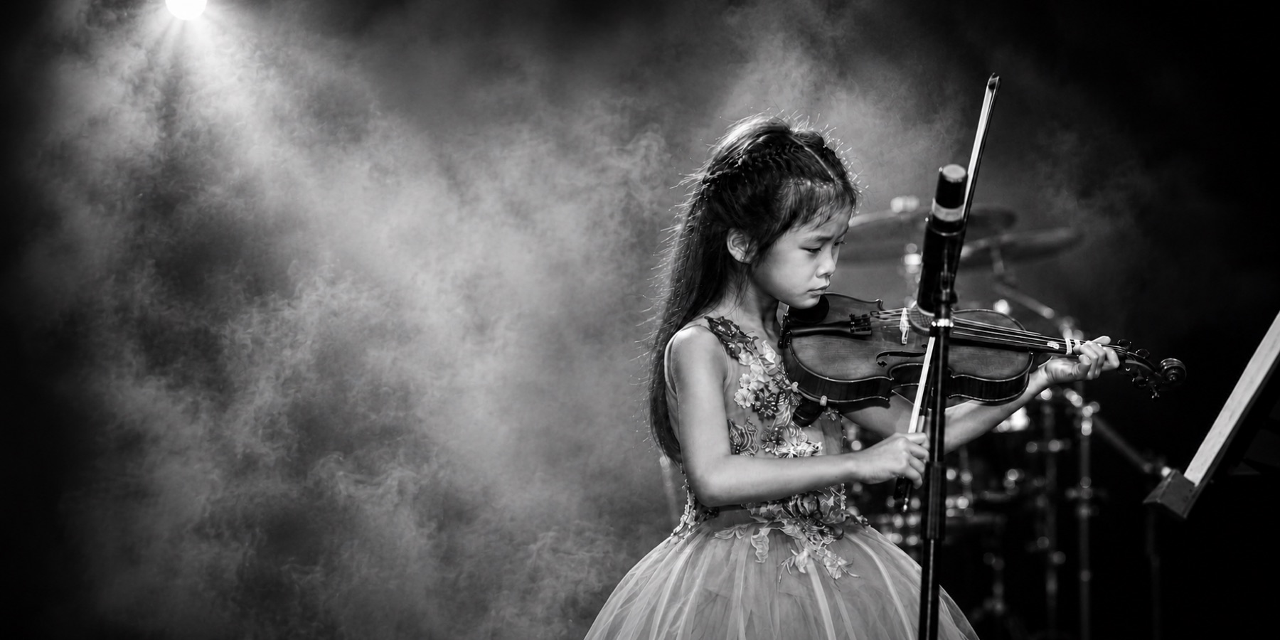 Violin lesson at Soundskool