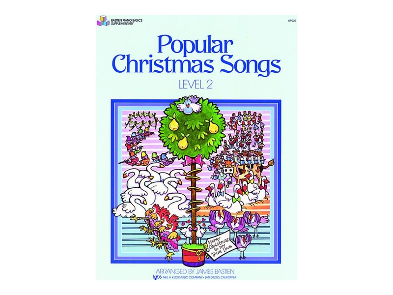 Kjos Bastien Popular Christmas Songs, Level 2 | WP222