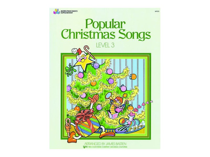 Kjos Bastien Popular Christmas Songs, Level 3 | WP223