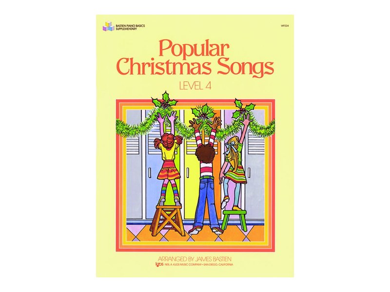 Kjos Bastien Popular Christmas Songs, Level 4 | WP224