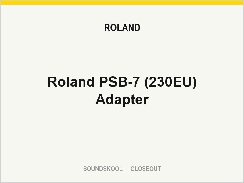 Roland PSB-7 (230EU) Adapter
