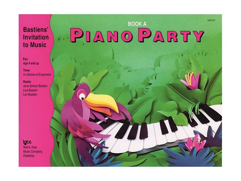 Kjos Bastien Invitation To Music Piano Party Book A | WP270