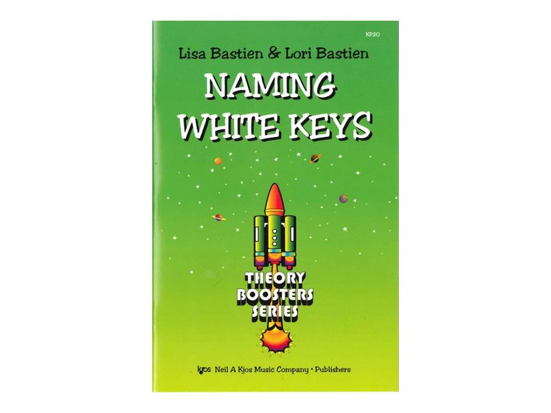 Kjos Naming White Keys Theory Boosters | KP20