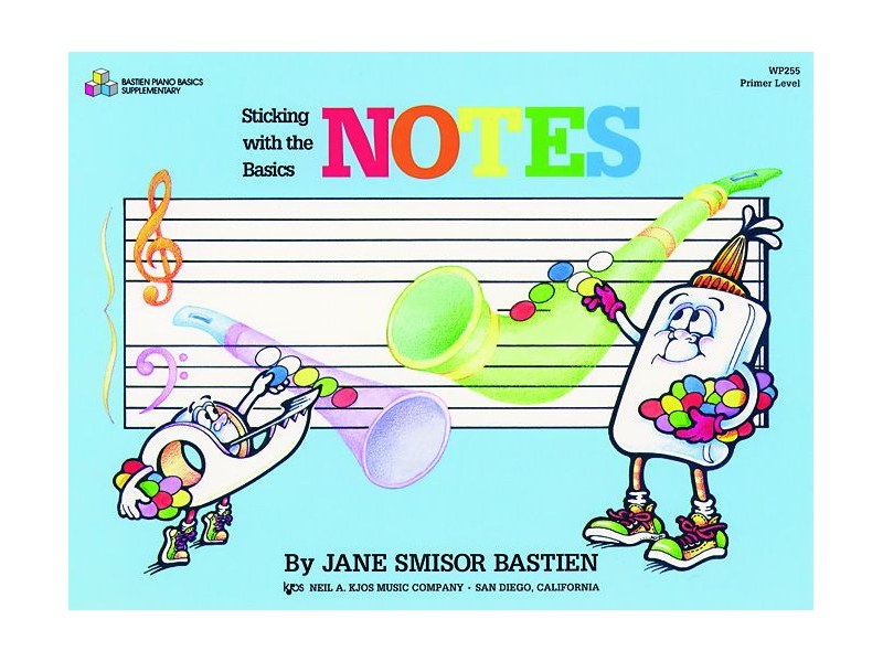 Kjos Sticking With The Basics Notes Primer Level | WP255