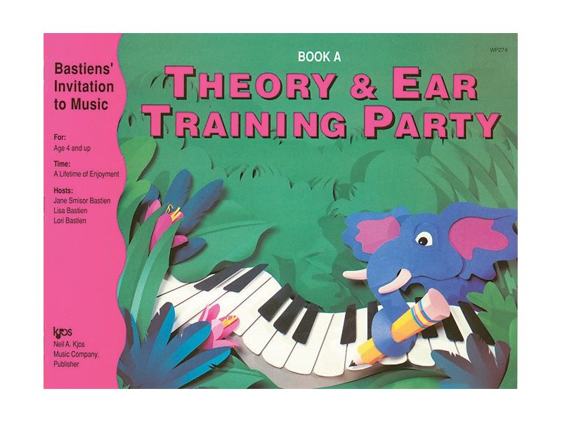 Kjos Bastien Theory & Ear Training Party Book A | WP274