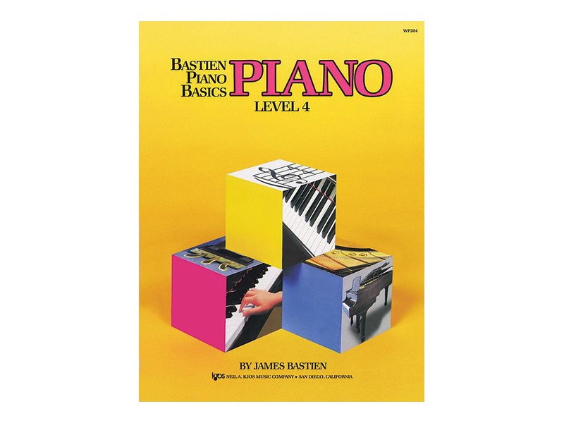 Kjos Bastien Piano Basics, Piano, Level 4 | WP204