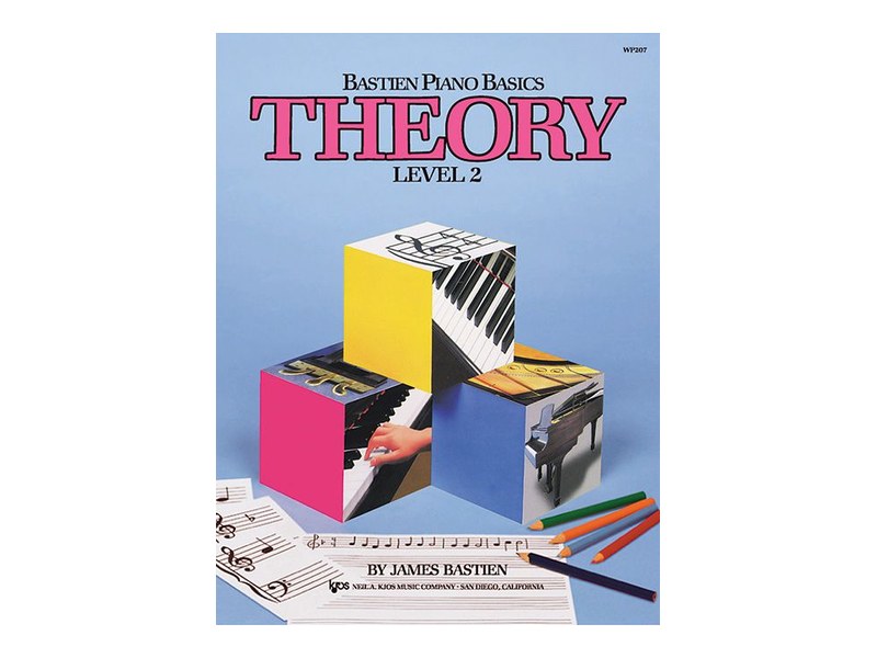 Kjos Bastien Piano Basics, Theory, Level 2 | WP207