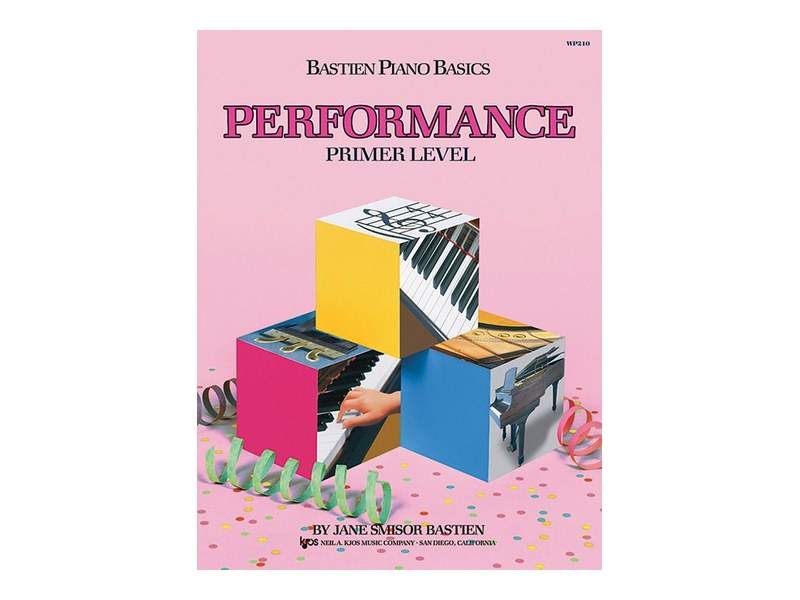 Kjos Bastien Piano Basics, Performance, Primer Level | WP210