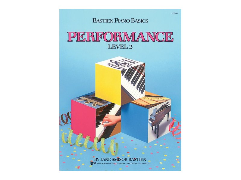 Kjos Bastien Piano Basics Performance Level 2 | WP212