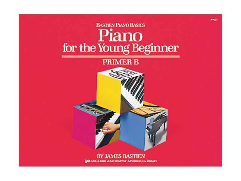 Kjos Bastien Piano Basics, Piano for the Young Beginner, Primer B | WP231