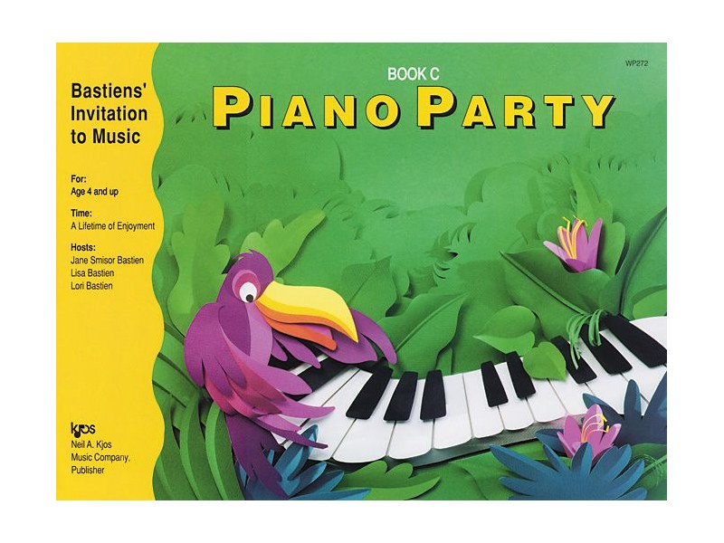 Kjos Bastien Invitation To Music Piano Party Book C | WP272