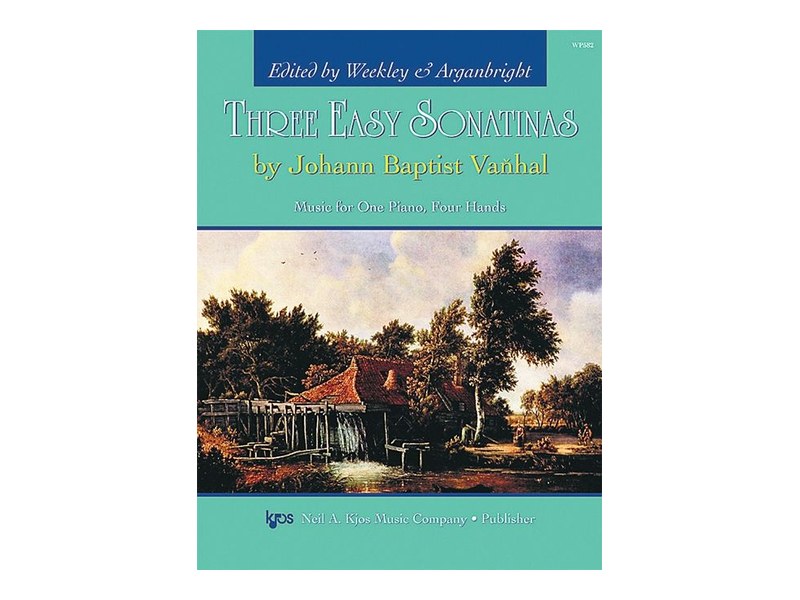 Kjos Three Easy Sonatinas | WP582