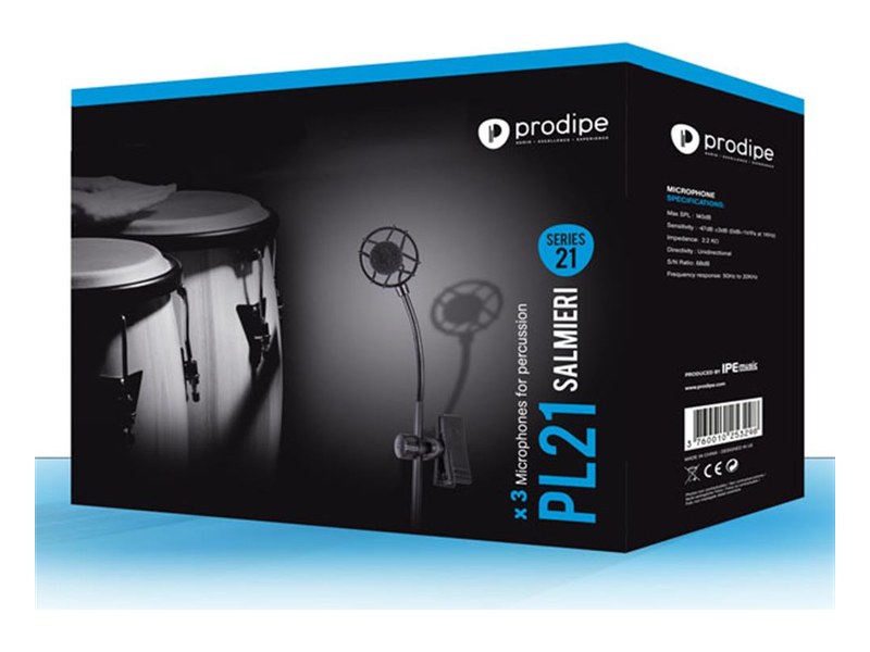 Prodipe PL21, 3 Mics set for Percussion