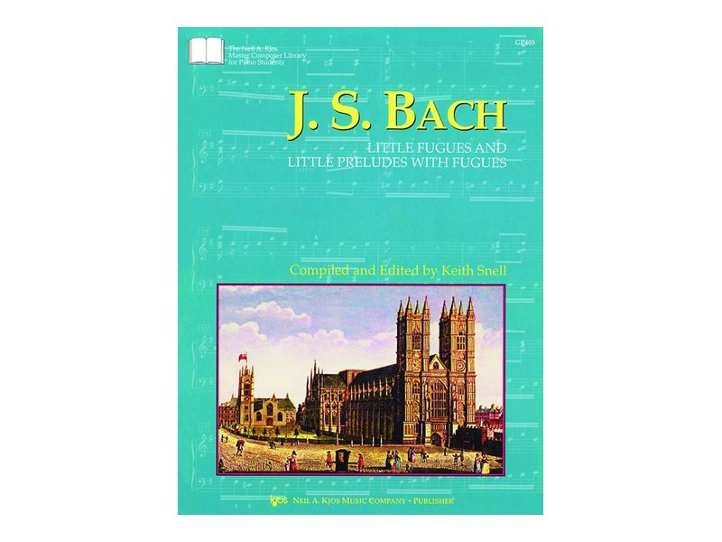 Kjos J.S.Bach-Little Fugues and Little Preludes with Fugues | GP405
