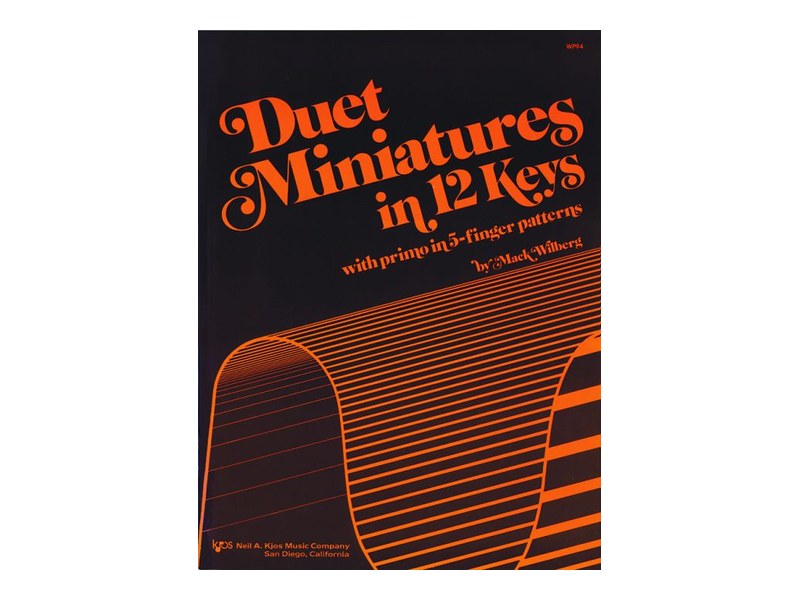 Kjos Duet Miniatures in 12 Keys | WP94