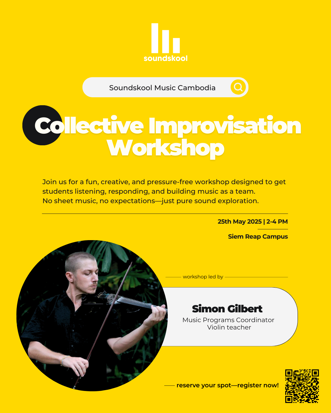 Improvisation Workshop ft. Simon Gilbert