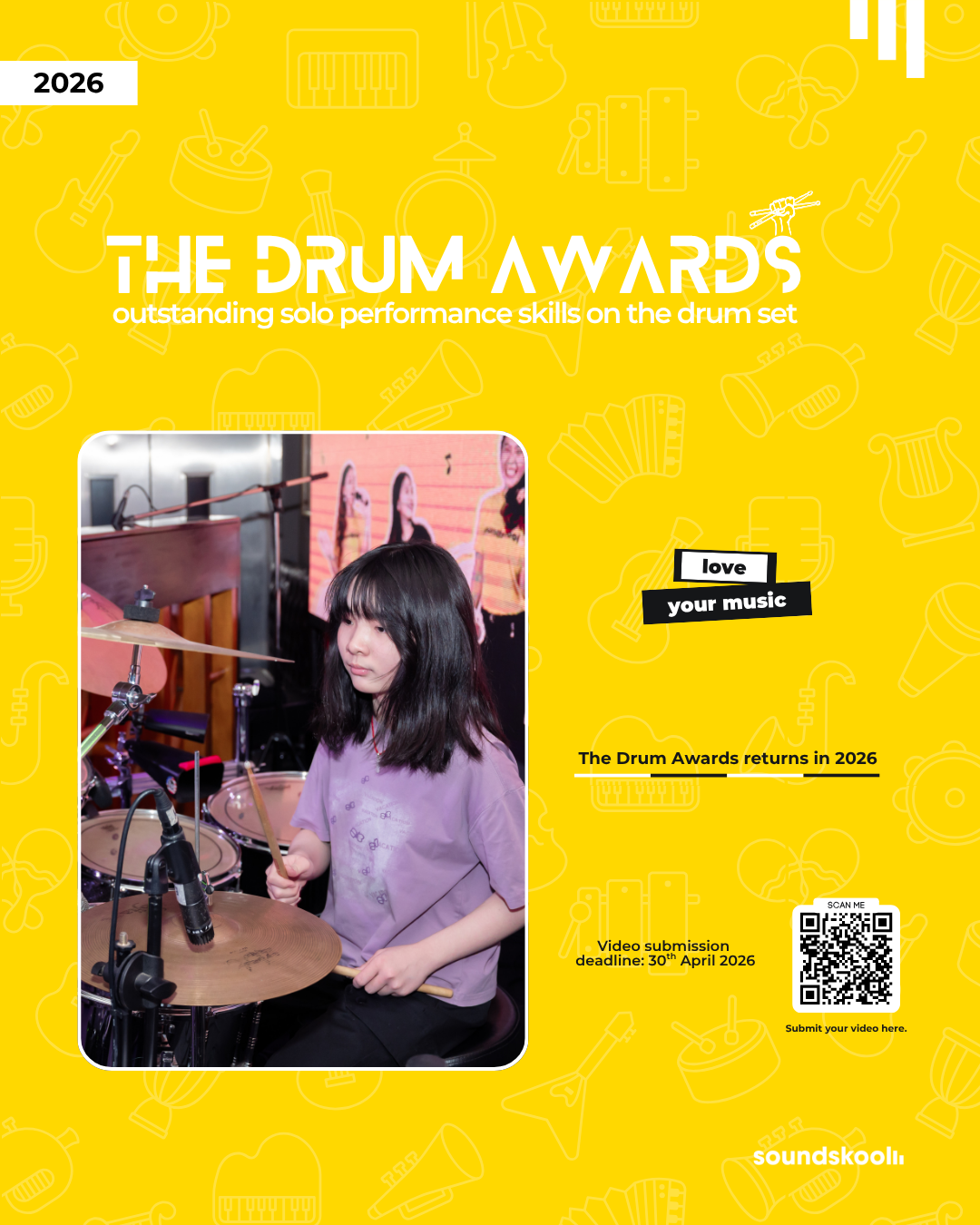The Drums Awards Returns for 2026