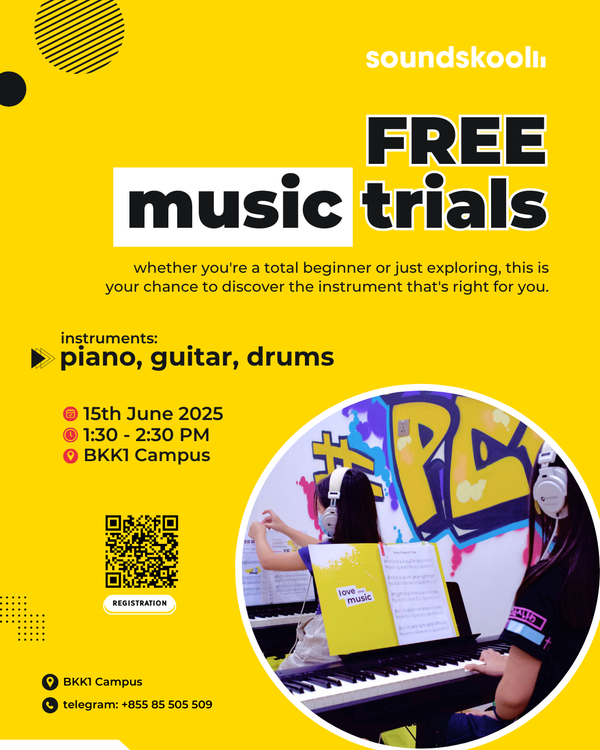 FREE Music Trials at BKK1 Campus