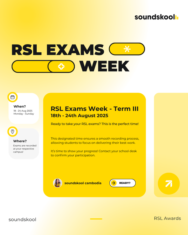 RSL Exams Week for Term III of 2025