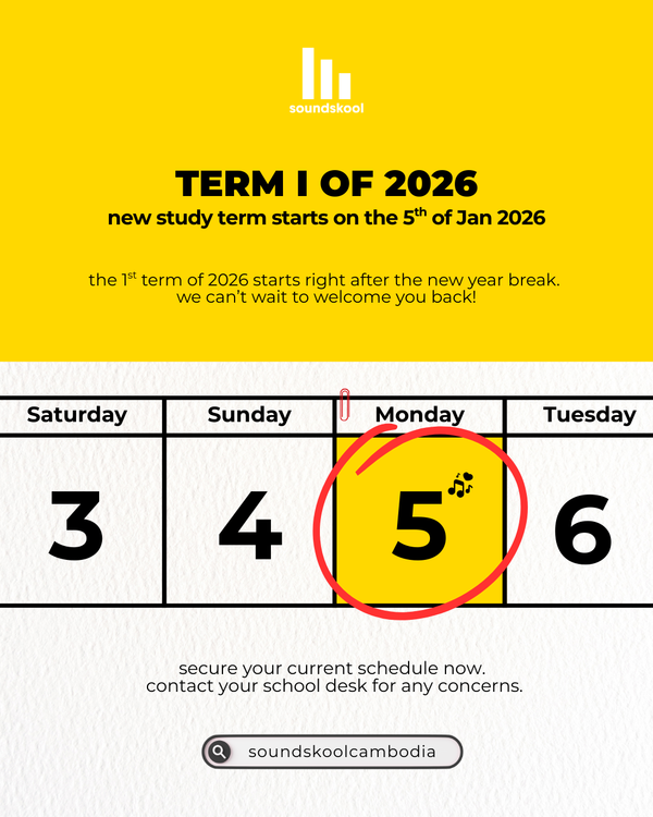 NEW YEAR NEW STUDY TERM - TERM I OF 2026