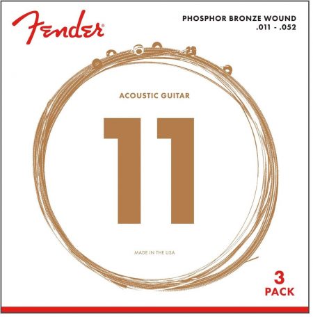 Fender 60CL Phosphor Bronze 11-52