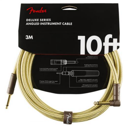 Fender Deluxe 10' ANGL INST Cable | 0990820091