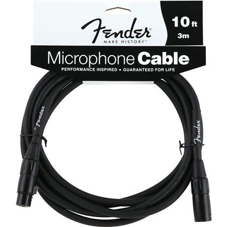 Fender Performance Series 10' Microphone Cable