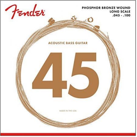 Fender Acoustic Bass Strings PHBRNZ ACOU BASS LS 8060 45-100