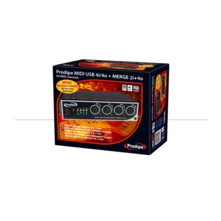 Prodipe USB Midi Interface 4i4o + MERGE 2/4