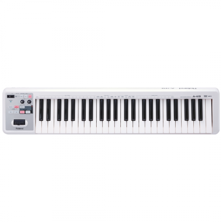 Roland A-49 MIDI Keyboard Controller | White